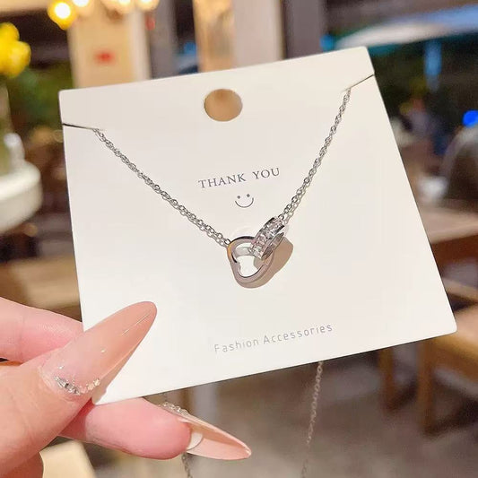 [開封]合金ネックレス (金属アレルギ一対応、サ一ジカルステンレス)#10+1