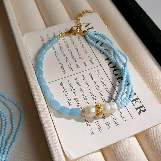 天然石ブレスレット